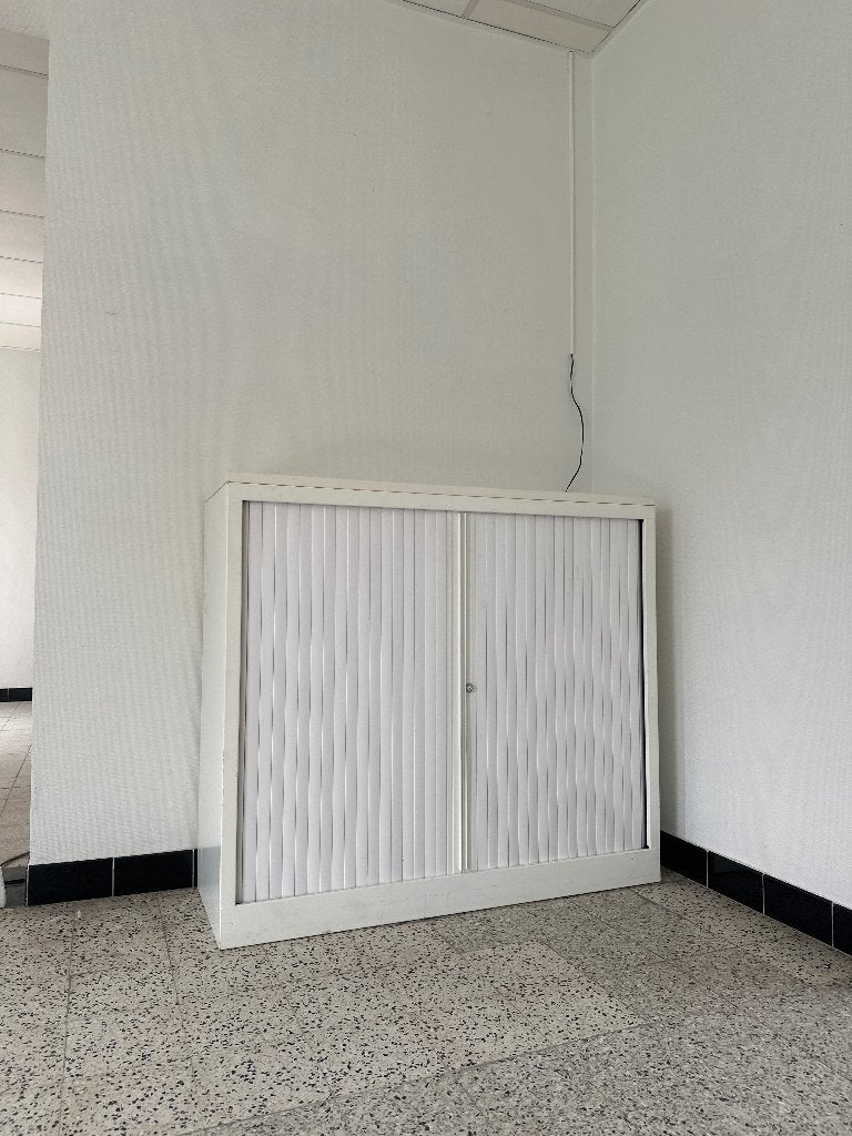 2 witte rolluikkasten, Huis en Inrichting, Kasten | Roldeurkasten en Archiefkasten, Ophalen, Gebruikt