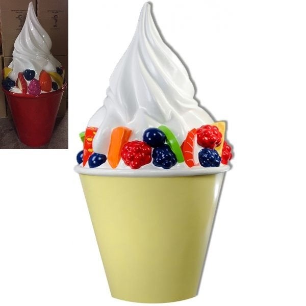 Crème glacée au yogourt glacé 170 cm - crème glacée, Enlèvement, Neuf