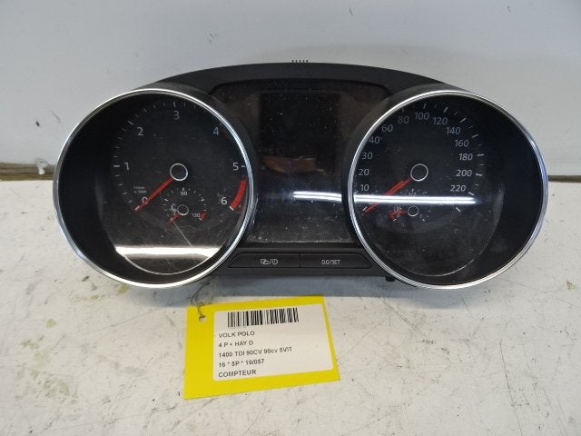 KM TELLER Volkswagen Polo V (6R) (6C0920741E), Gebruikt, Volkswagen