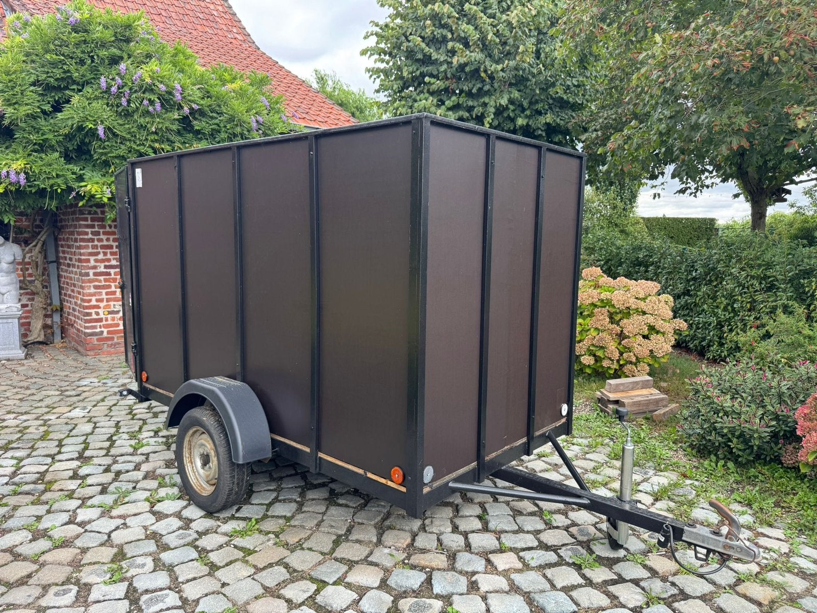 Ongeremde aanhangwagen 750kg, Enlèvement, Comme neuf