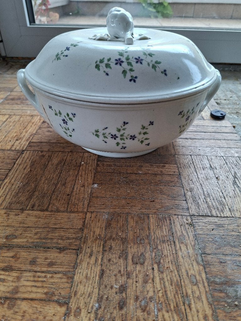 Ronde soepkom met een diameter van 27,5 cm, Ophalen