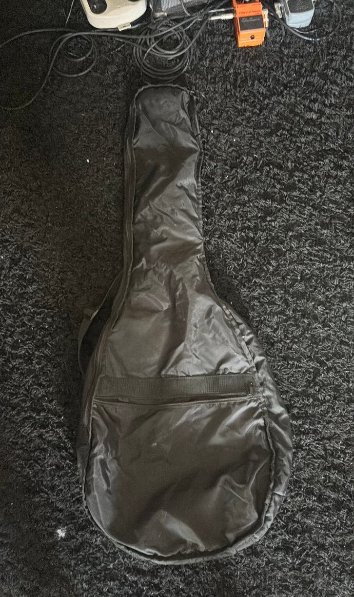 Draagzak gitaar, Ophalen, Gebruikt, Elektrische gitaar
