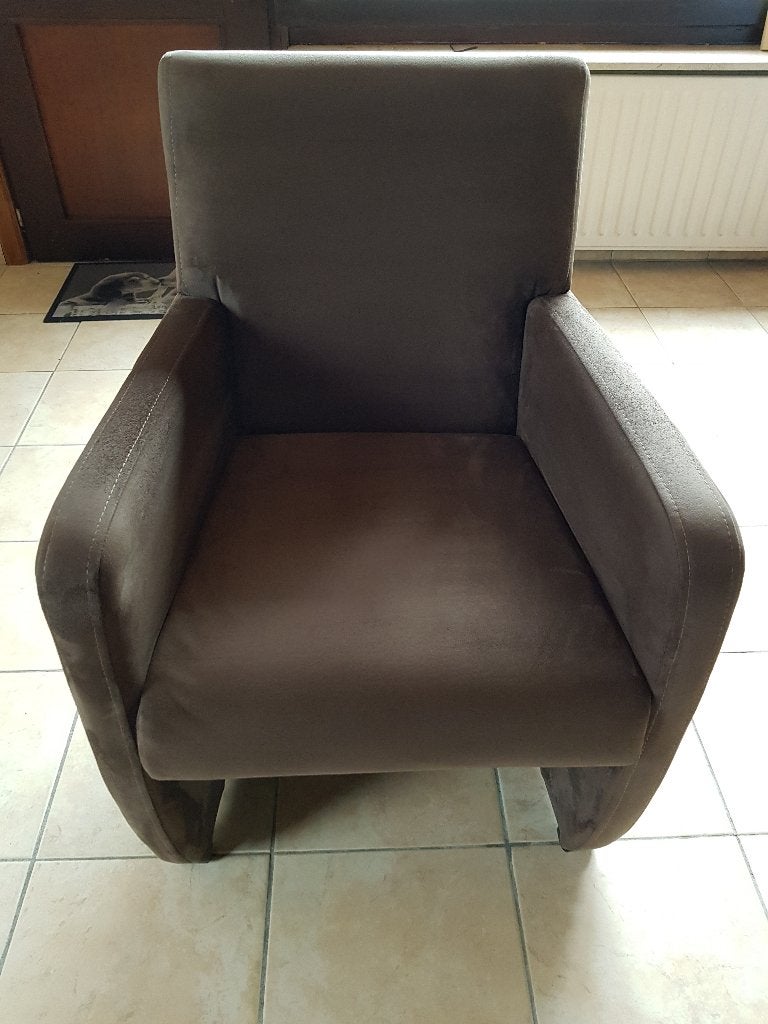 Zeteltjes (stoelen) met wieltjes, Ophalen, Gebruikt, Bruin, Vijf, Zes of meer stoelen