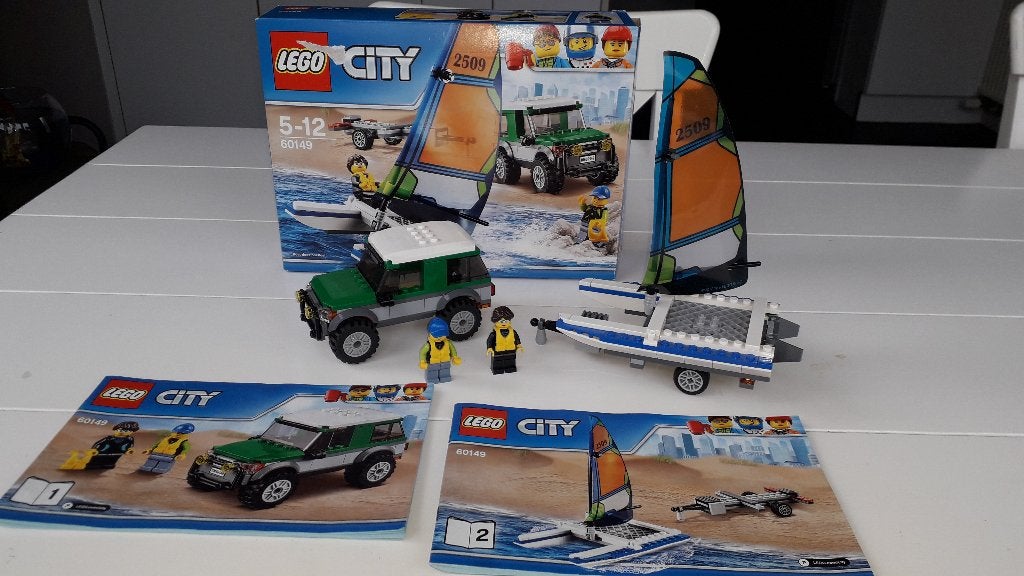 LEGO City 60149 4x4 + catamaran, City, Inclusief instructies, Lego, Ophalen of Verzenden