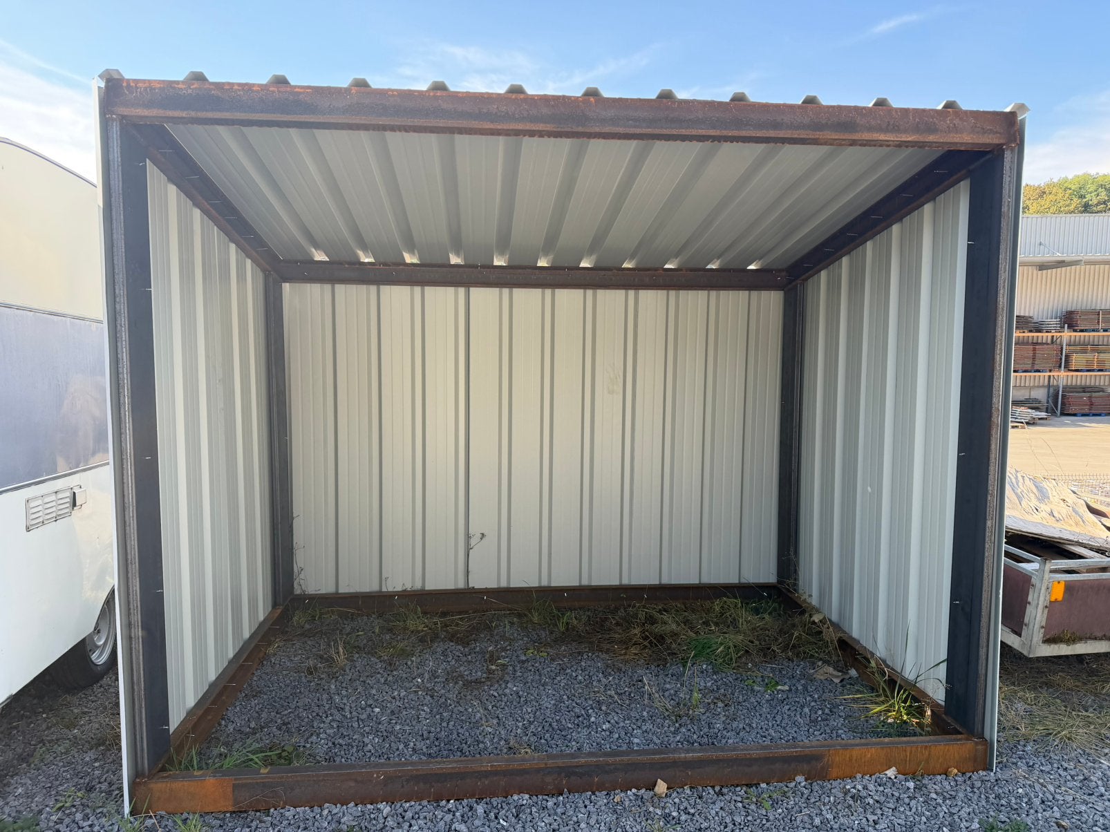 Abri, Enlèvement, Comme neuf, Bois