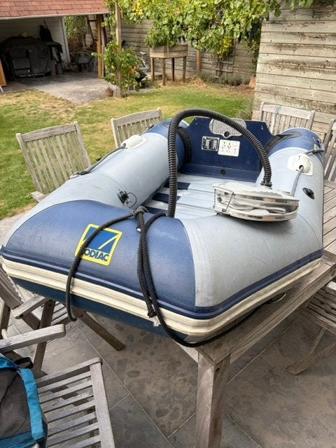 Zodiac 2 meter met draagzak, Watersport en Boten, Rubberboten, Gebruikt, 2 m, Zodiac, Pomp