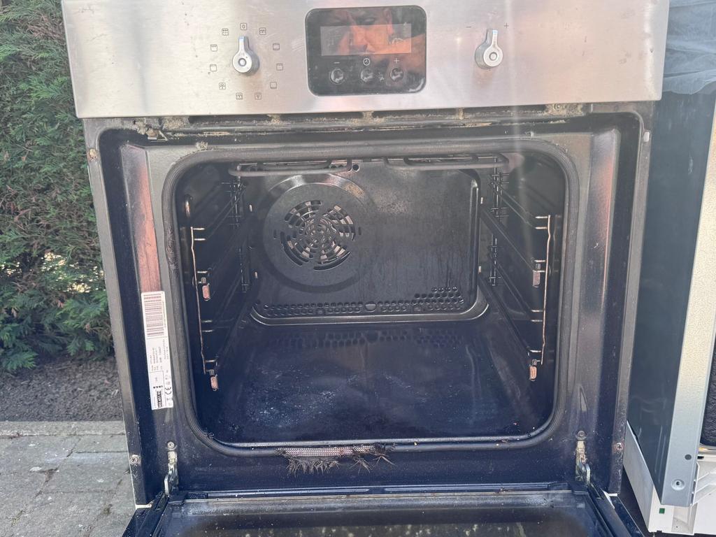 Wasmachine, droogkast, oven met keukenplaat, Ophalen, Zo goed als nieuw, Oven