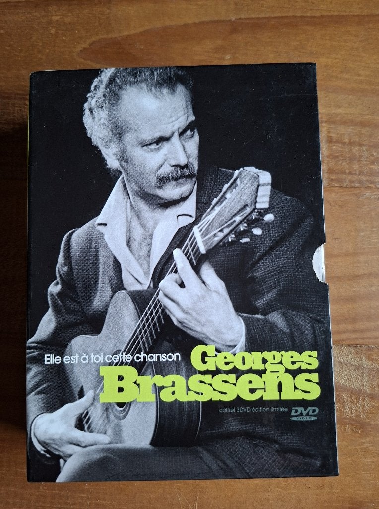Georges Brassens - Elle est à toi cette chanson - 3 dvd, Ophalen of Verzenden, Gebruikt, Documentaire