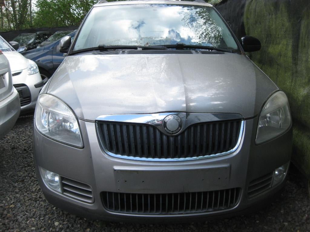 Skoda Fabia 1.4 TDi Clim Nouvelle courroie CT ok, Argent ou Gris, Achat, Entreprise, Noir