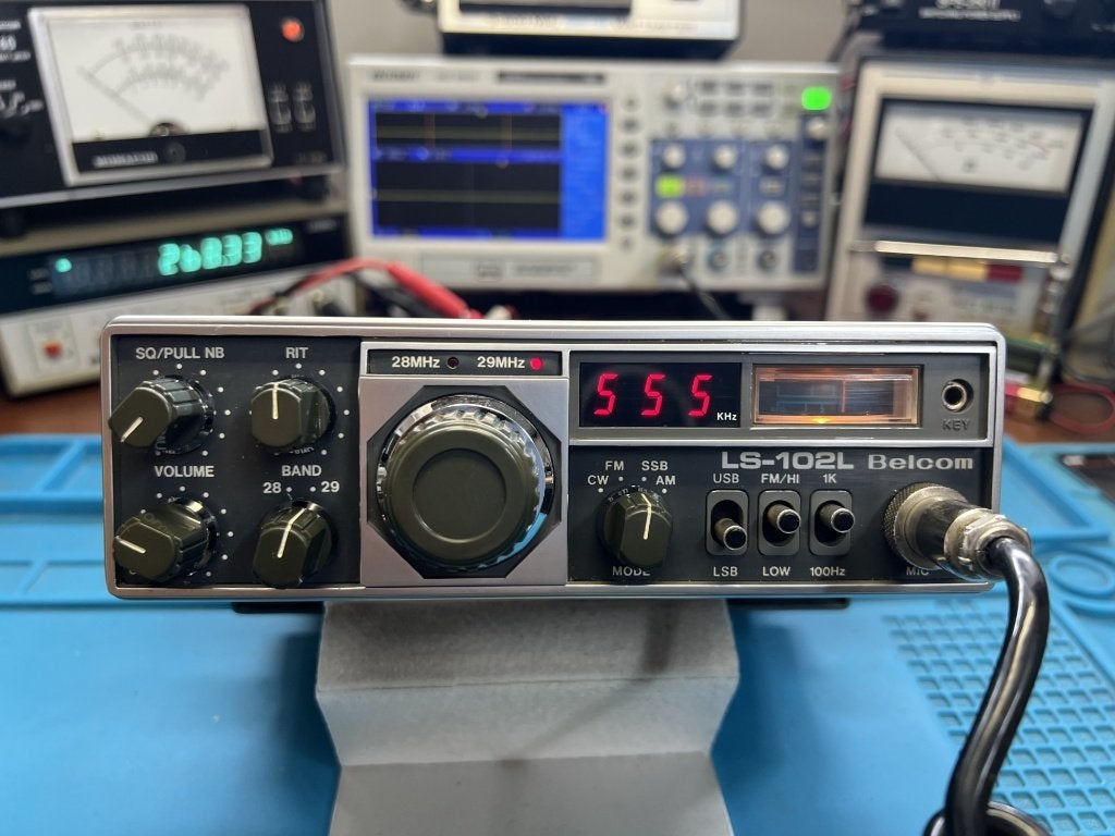 Radio CB amateur Belcom LS102L, Enlèvement ou Envoi, Utilisé, Émetteur et Récepteur