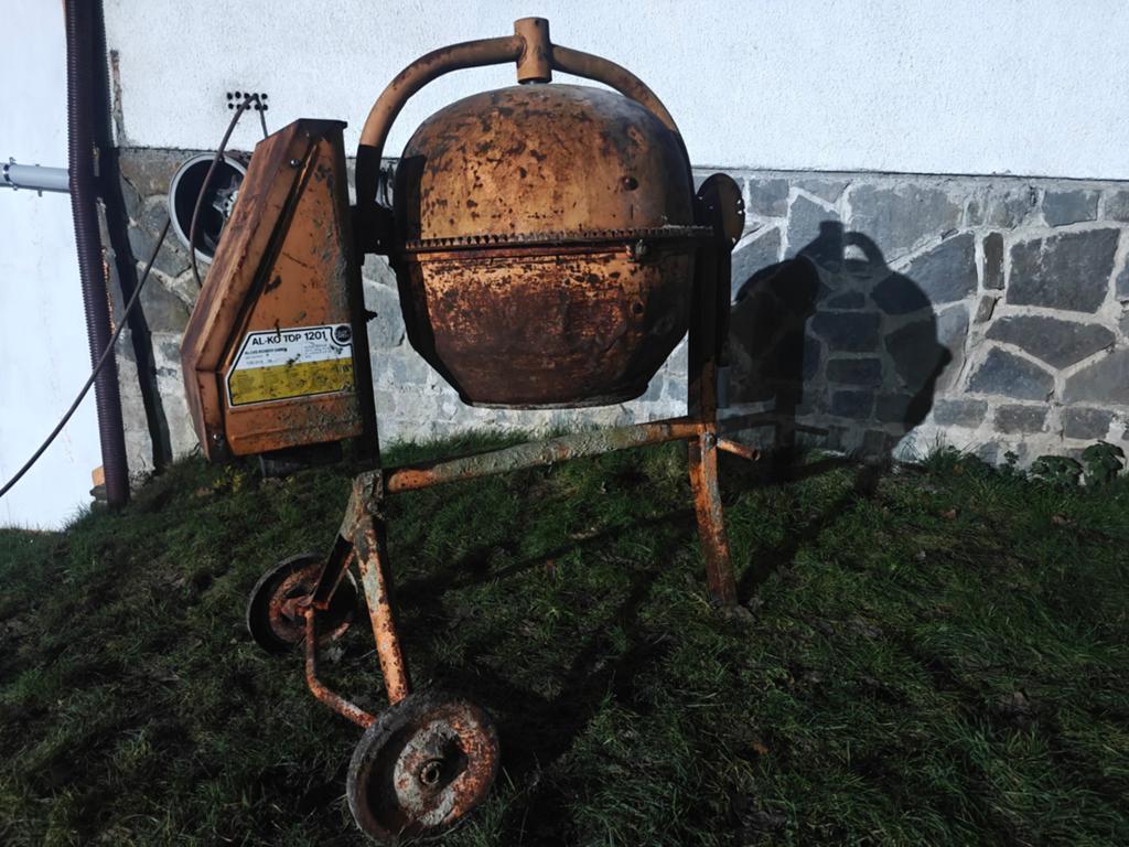 Al-ko 1201 betonmixer, Doe-het-zelf en Bouw, Gebruikt