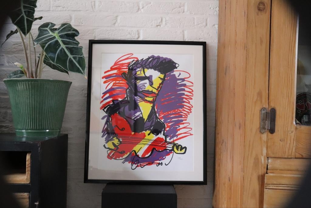 Herman Brood - Elvis, Antiek en Kunst, Ophalen