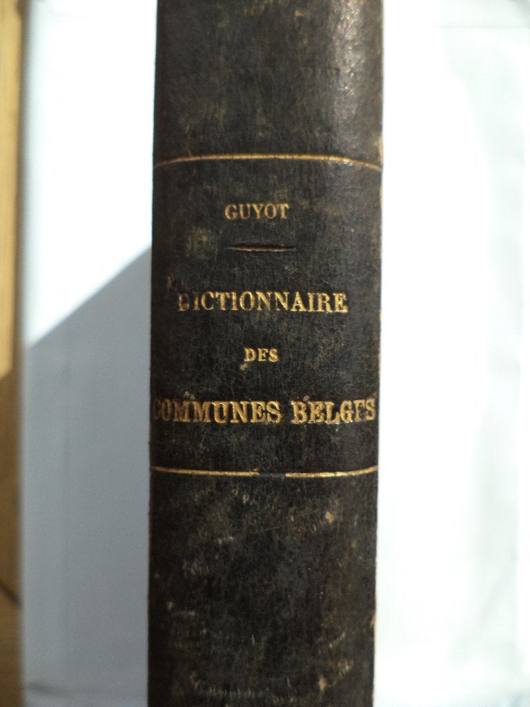 1890 Atlas Nouveau Dictionnaire Communes de Belgique, Guyot, Enlèvement ou Envoi