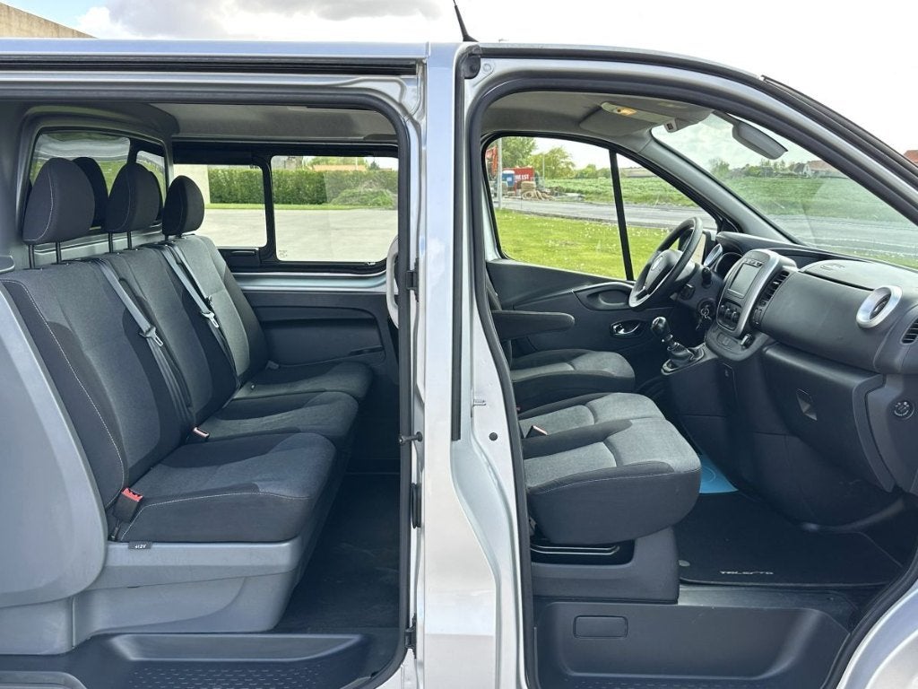 Fiat Talento Dubbele Cabine 6pl + Lichte vracht| Camera Navi, Auto's, 4 deurs, USB, Bedrijf, 6 zetels