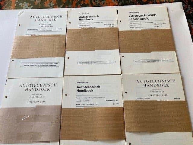 handleidingen en instructieboekjes piet olieslager's, Enlèvement