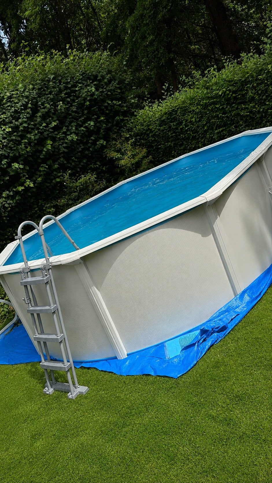 Bestway Hydrium Zwembad 5x3,66m – 1 jaar oud – Compleet, Enlèvement, Comme neuf