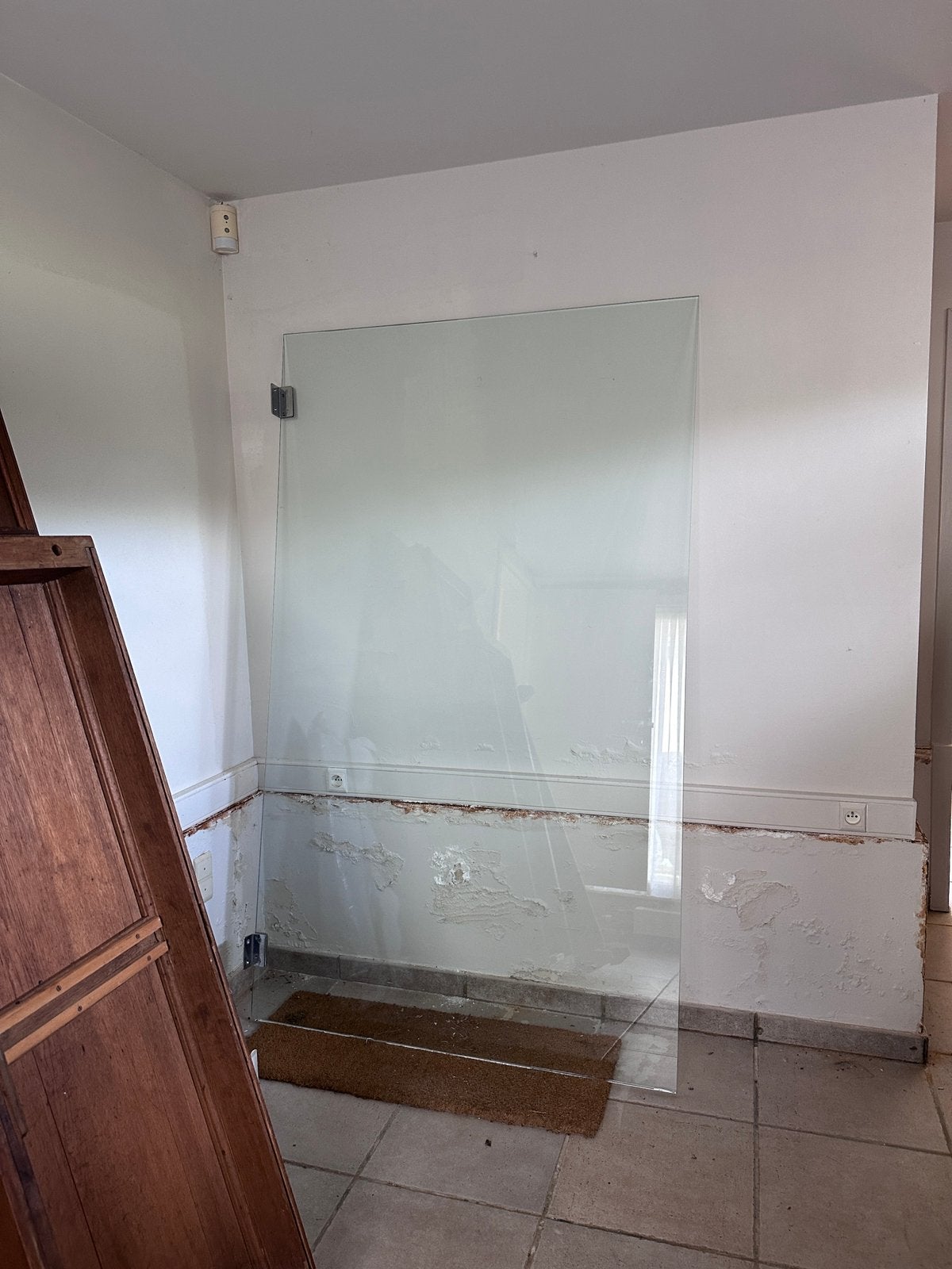 Douchewand glas, Bricolage & Construction, Enlèvement, Comme neuf, Verre, Baignoire