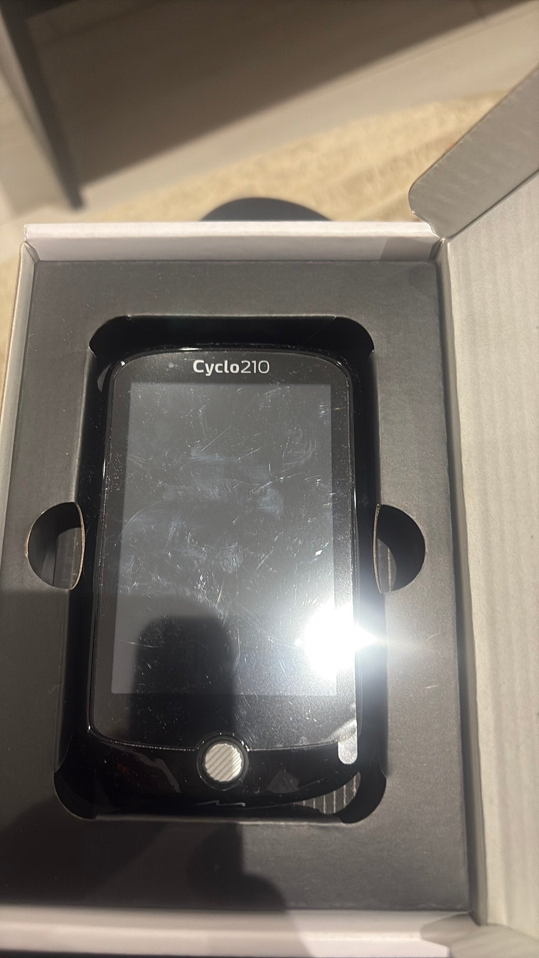 Mio Cyclo 210 GPS Fietsnavigatie – Nooit gebruikt, Vélos & Vélomoteurs, Enlèvement, GPS, Comme neuf
