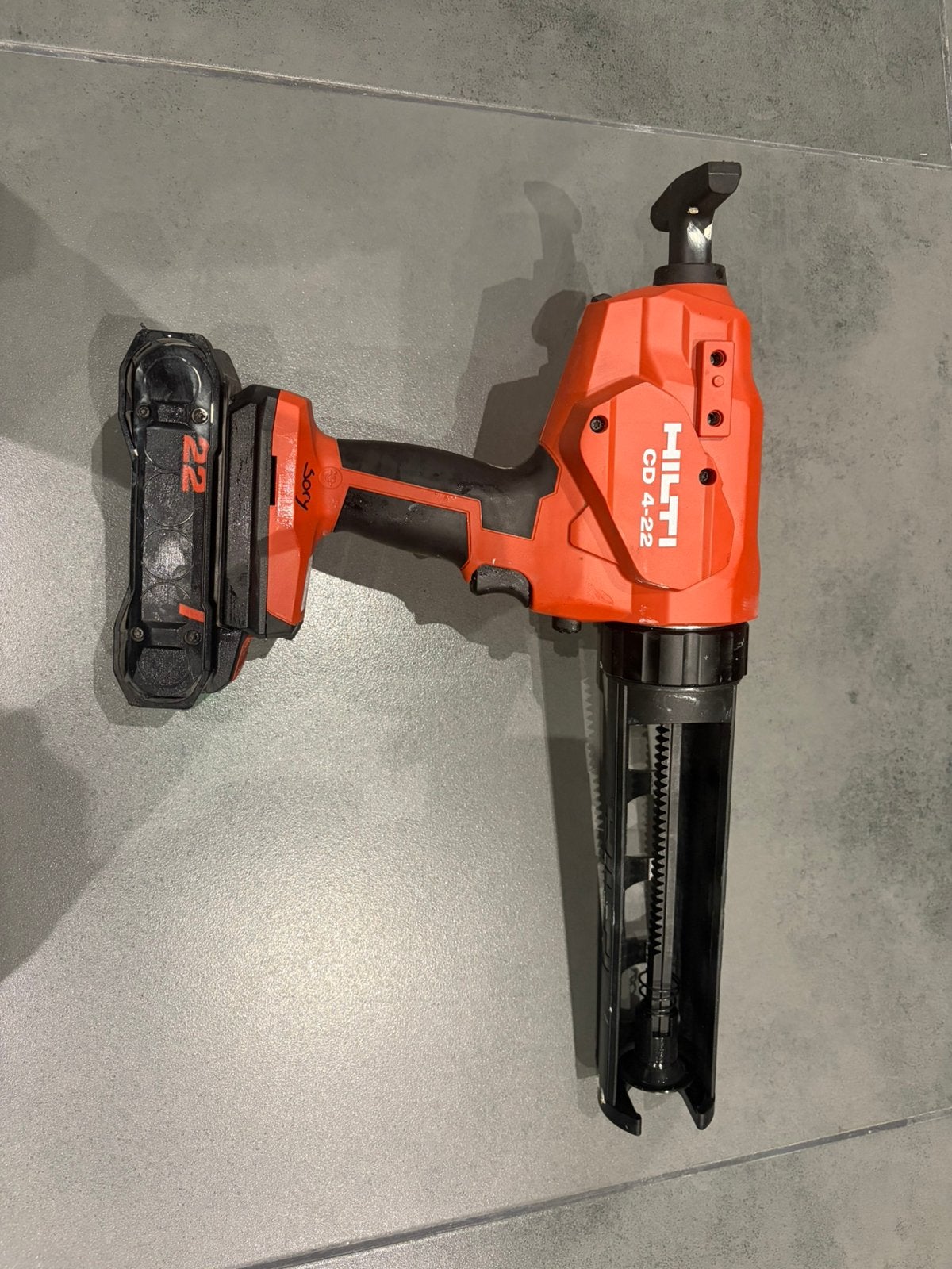 Pistoler silicone extrudeur cd 4-22 hilti, Enlèvement, Neuf, Pistolet à mastic, Hilti