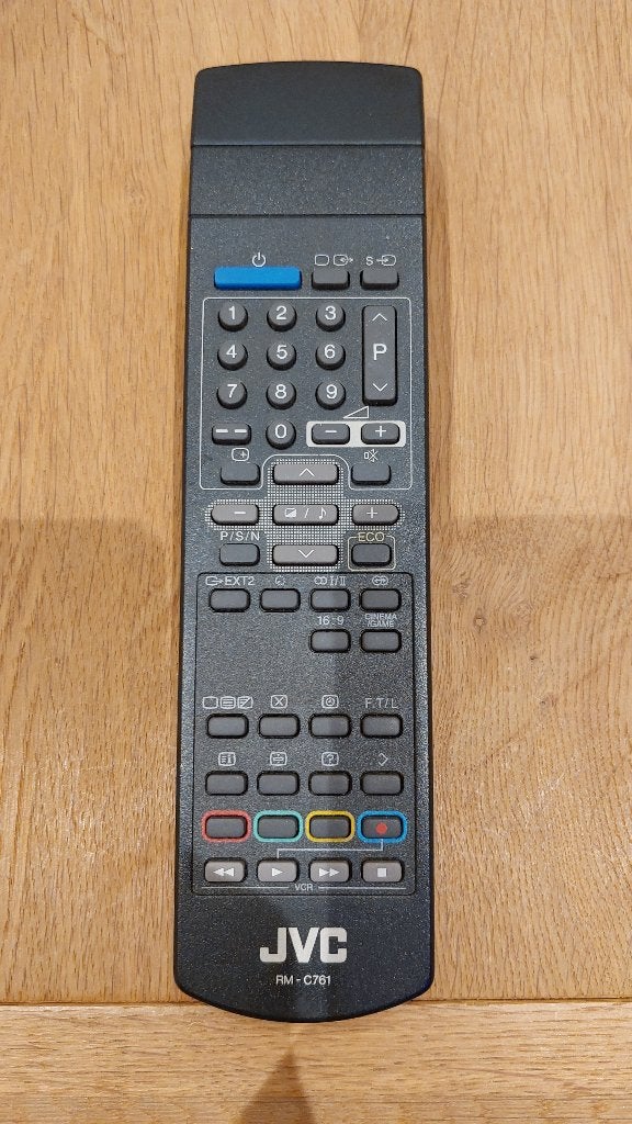 Télécommande JVC RM-C761, Audio, Tv en Foto, Ophalen, Gebruikt, Origineel