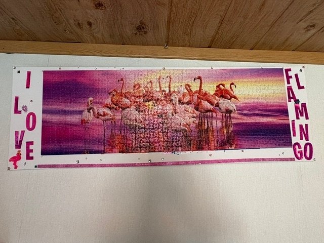 puzzle sur toile, Rose, Enlèvement ou Envoi, Objet de décoration, Comme neuf