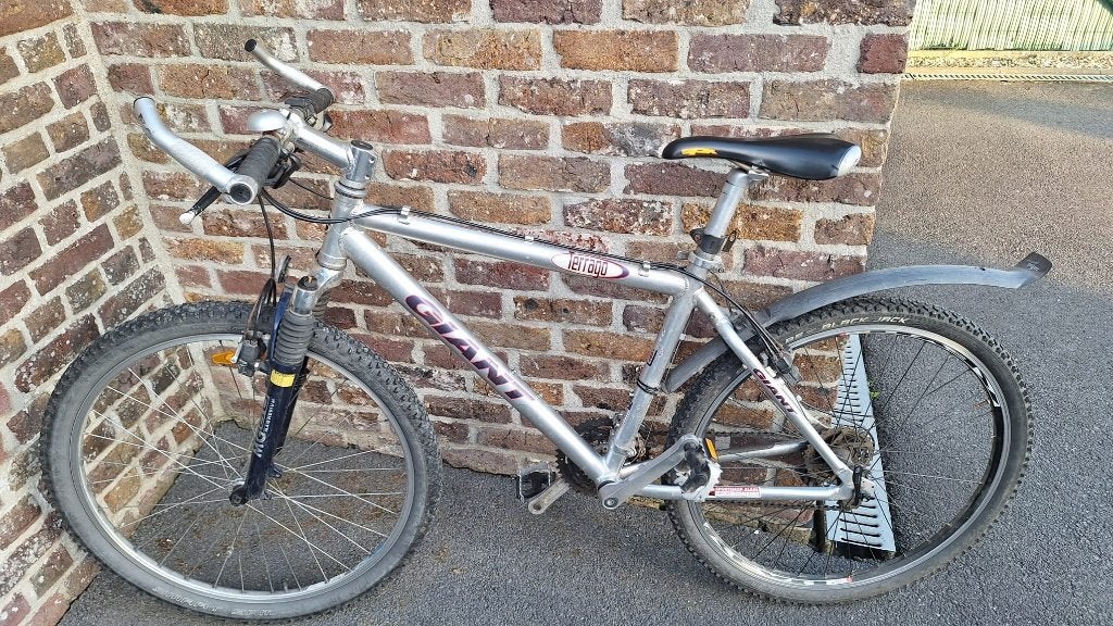 Mountainbike, Fietsen en Brommers, Ophalen, Gebruikt, Heren, Giant
