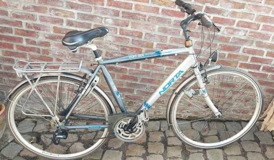 Vélo de ville/de randonnée Norta Light Ride LRC190 Shimano D, Autres marques, Vitesses, 49 à 53 cm, Enlèvement
