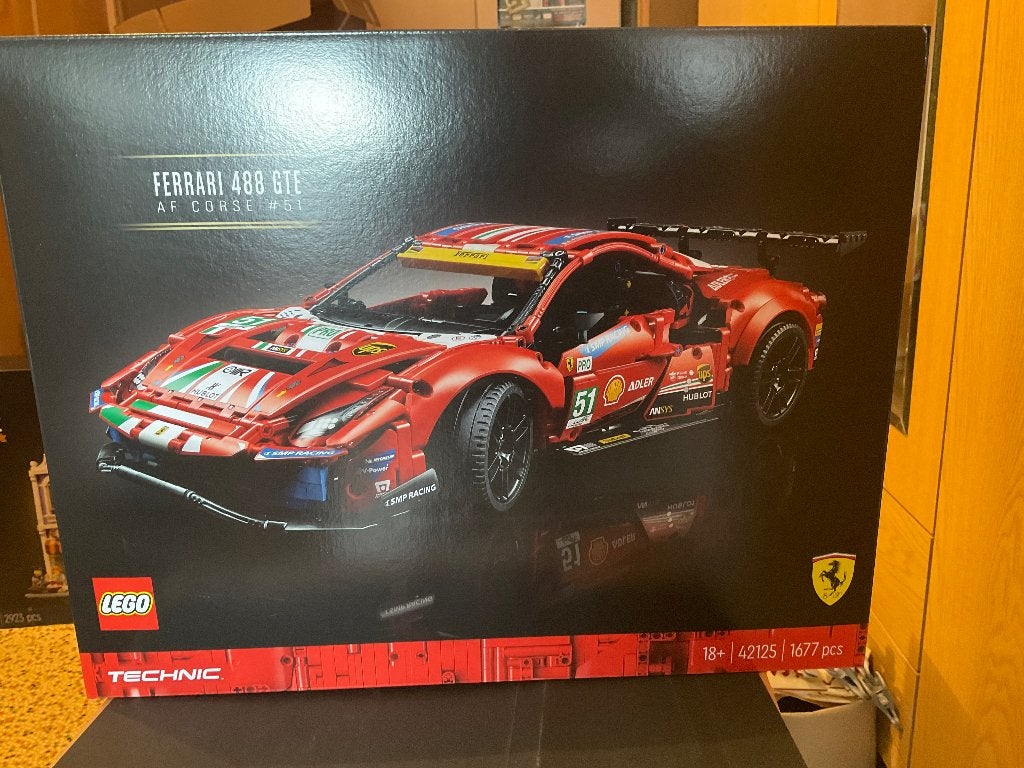 Lego Technic Ferarri 488, Kinderen en Baby's, Lego, Nieuw, Ophalen of Verzenden, Technic