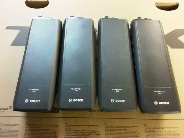 Batterie Power Pack 500 Bosch porte bagage en gris ou noir, Vélos & Vélomoteurs, Comme neuf