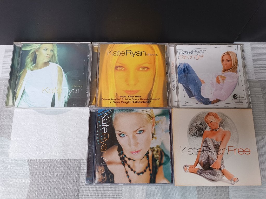 Kate Ryan - Different - Stronger - Alive - Free - Eurosong, CD & DVD, Enlèvement ou Envoi, Utilisé, Dance populaire