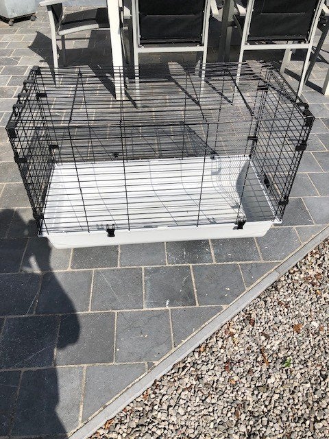 Kooi voor cavia of konijn, Enlèvement, Comme neuf, Cage, Cobaye