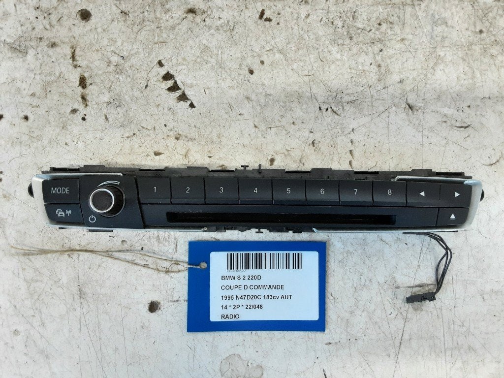 RADIO BMW 2 serie (F22) (10-2012/06-2021), Gebruikt, BMW