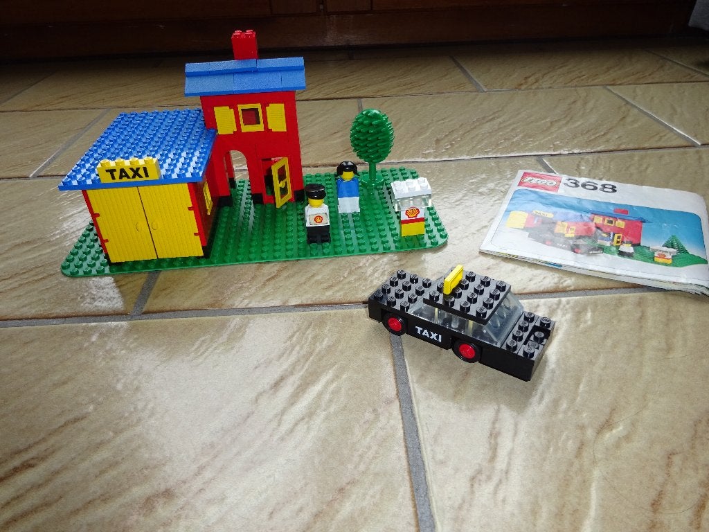 lego vintage taxi, Kinderen en Baby's, Lego, Ophalen of Verzenden, Zo goed als nieuw, Compleet