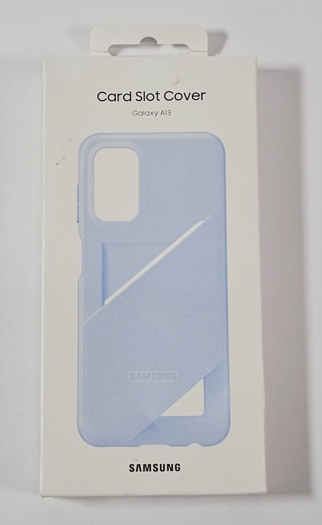 Samsung Galaxy A13 - Card Slot Case - Blauw | Retourdeal, Niet ingevuld, Niet ingevuld, Niet ingevuld
