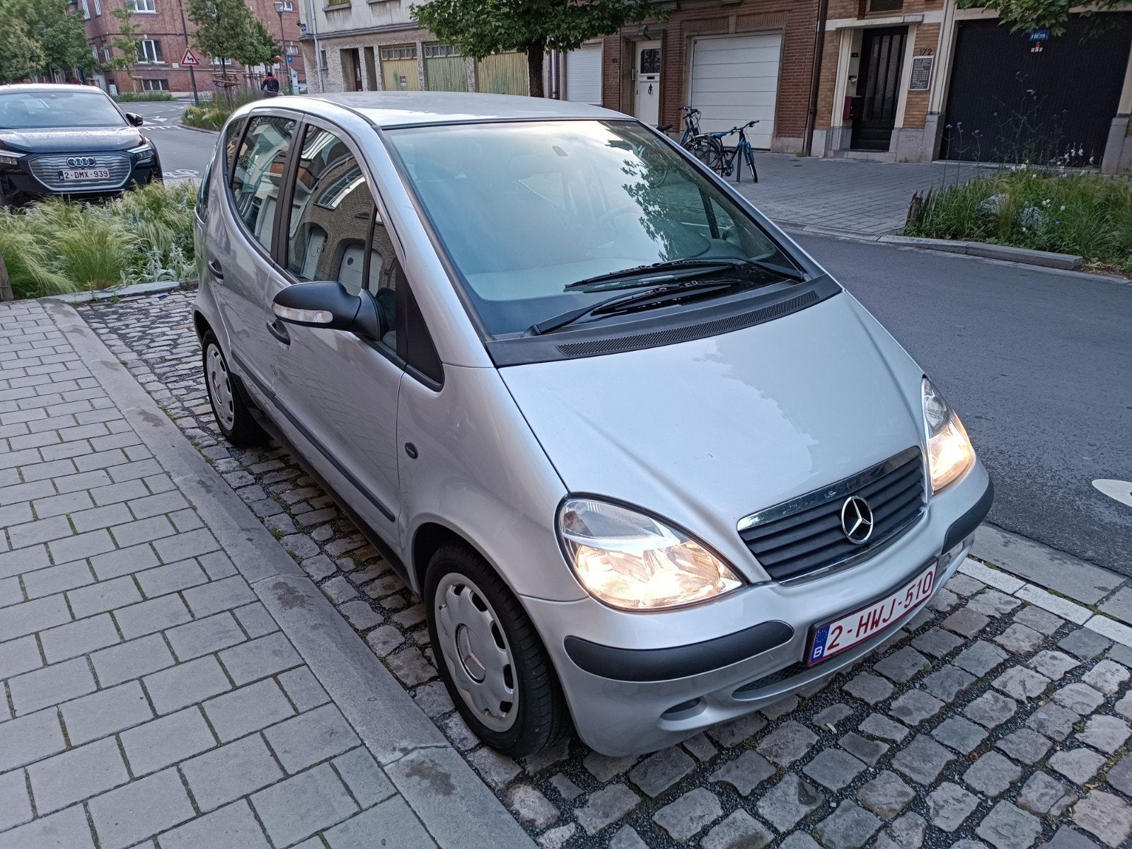 Mercedes class A140/AC/Essence/Euro 4/prête à immatriculer, Autos, Rétroviseurs électriques, Argent ou Gris, Achat, 4 portes