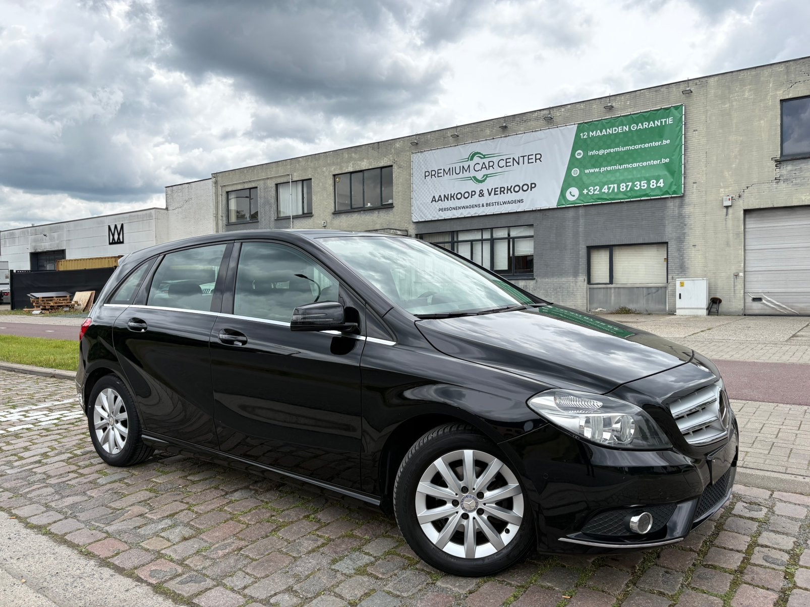 Mercedes-Benz B180 | 12 M Garantie | 103 Dkm | Benzine |2013, Auto's, Mercedes-Benz, Testrit aan huis, 4 cilinders, 1960 kg, Zwart