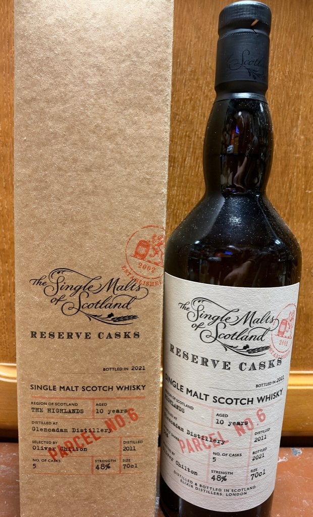 Whisky : Glencadam Single Malts d'Écosse, Collections, Neuf, Autres régions, Enlèvement ou Envoi, Pleine