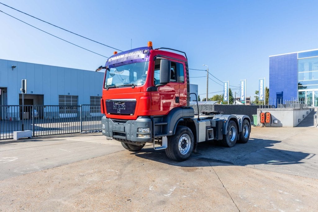 MAN TGS 33.440 BBS -MANUAL+BIG AXLES, Rouge, 324 kW, Achat, Entreprise
