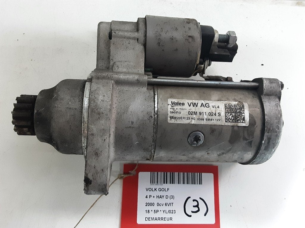 DÉMARREUR Volkswagen Golf VII (AUA) (02M911024S), Autos : Pièces & Accessoires, Volkswagen, Mevr. I. Hauben, Utilisé, Rue de l'Espoir 34 34
4030  GRIVEGNÉE, BE