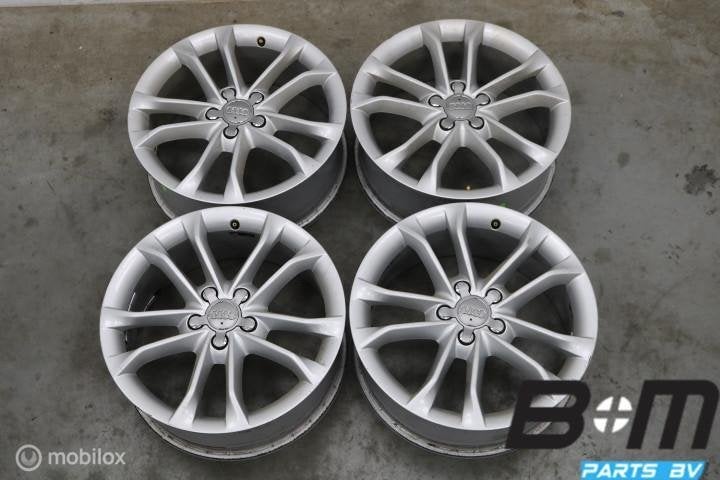 ORIGINEEL! 18 inch velgen Audi Q5 8R - 80A! 8R0601025BM, Auto-onderdelen, 18 inch, Gebruikt, Velg(en), Personenwagen
