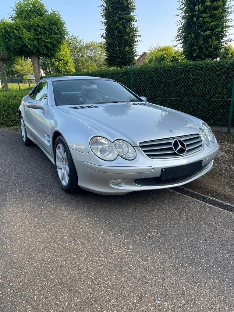 Mercedes 350 SL Cabrio, Auto's, Automaat, Achterwielaandrijving, Traction-control, Leder