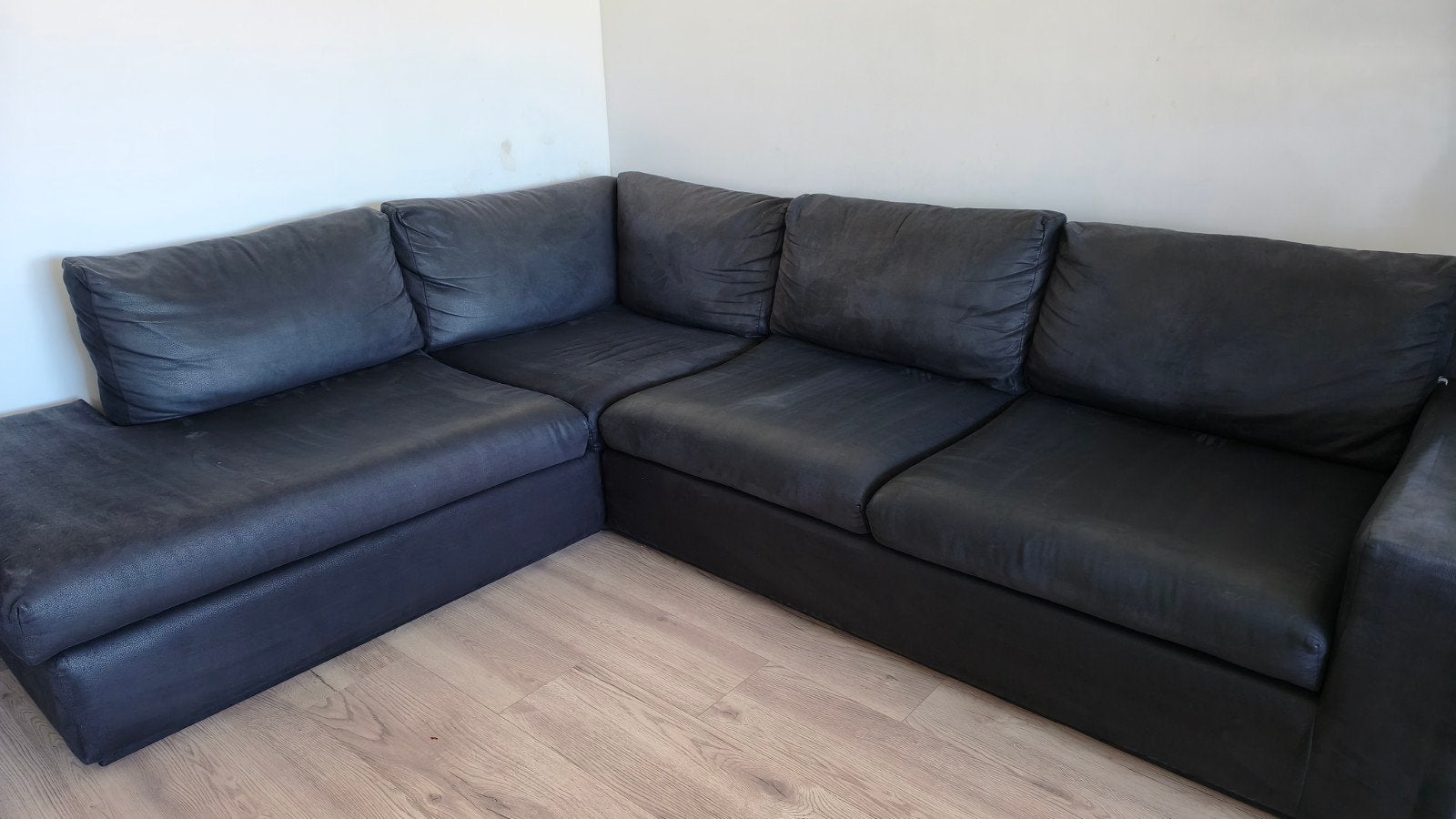 Siège d'angle spacieux 290 x 230 cm - très confortable, Enlèvement