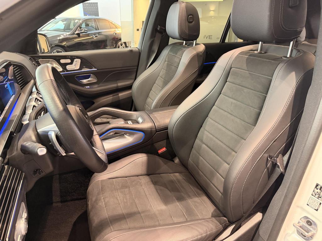 Mercedes-Benz GLE-Klasse 400 e 4MATIC AMG Line | Panoramisch, Auto's, Stof, Gebruikt, GLE, Wit