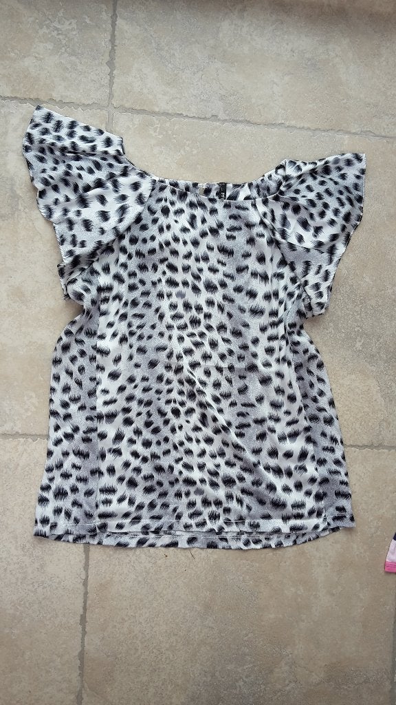 Mooie bloes panter print mt medium, Taille 38/40 (M), Enlèvement ou Envoi, Lola & Liza, Porté