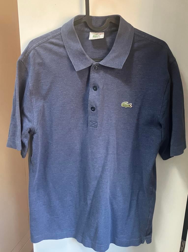 Blauwe Lacoste Poloshirt, Ophalen of Verzenden, Zo goed als nieuw, Maat 46 (S) of kleiner, Blauw