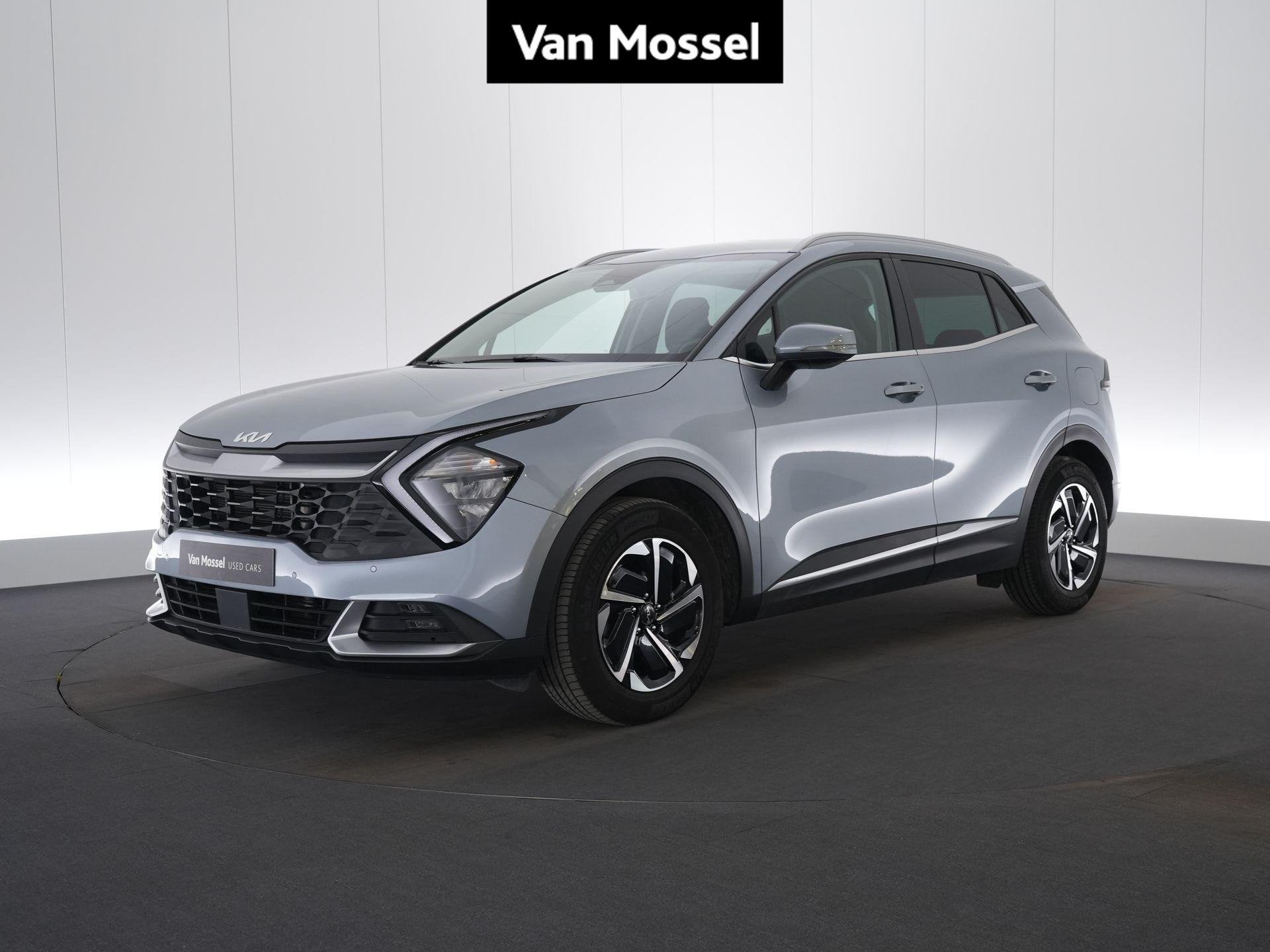 Kia Sportage 1.6 T-GDi 48V 7DCT Pulse (automatique), Argent ou Gris, 110 kW, 1505 kg, Noir