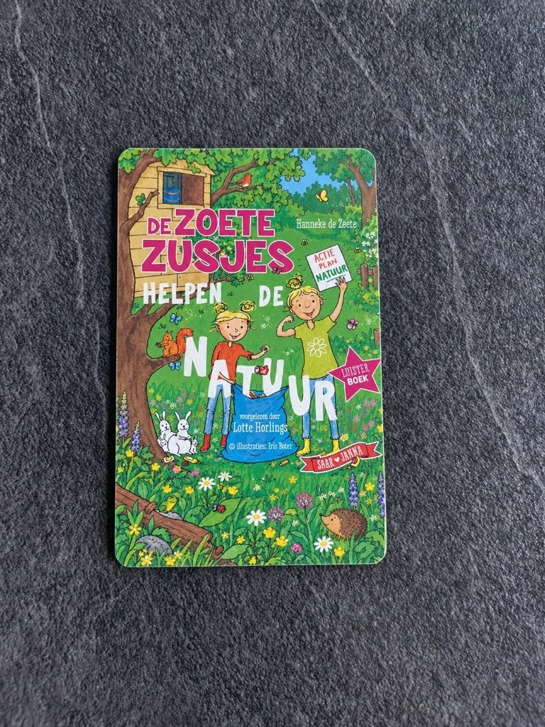 Yoto kaart - De Zoete Zusjes helpen de natuur, Enlèvement ou Envoi, Neuf, Langue et Lecture, Sonore