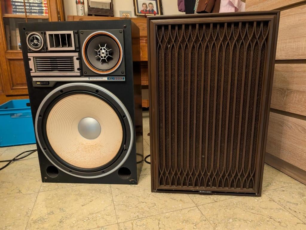 Kenwood KL-999Z Enceintes Vintage (paire), TV, Hi-fi & Vidéo, Enceintes, Autres marques, Enlèvement, Utilisé, Haut-parleurs Frontaux, Arrière ou Stéréo