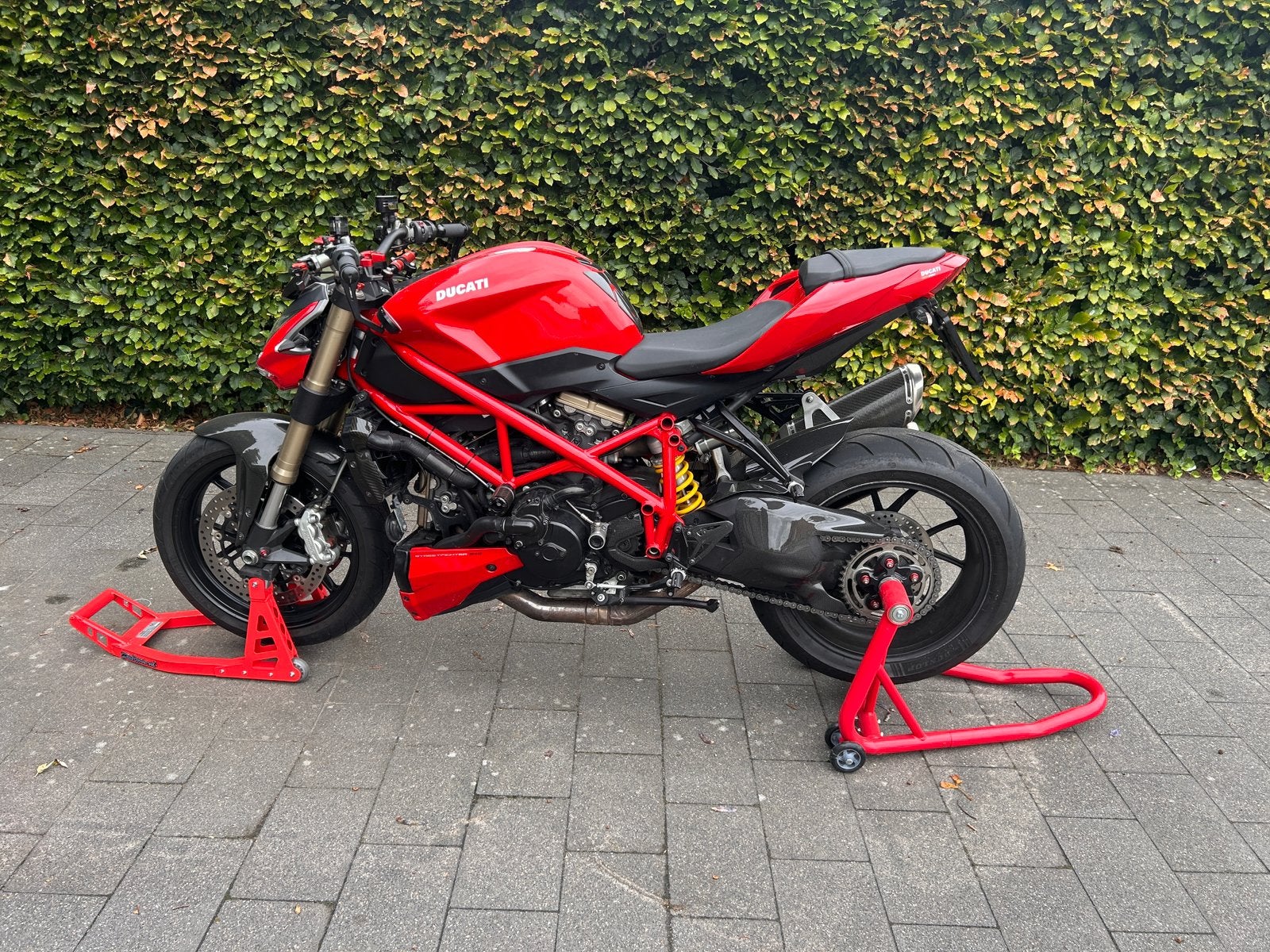 Ducati 848 streetfighter, Motoren, Ophalen, Gebruikt