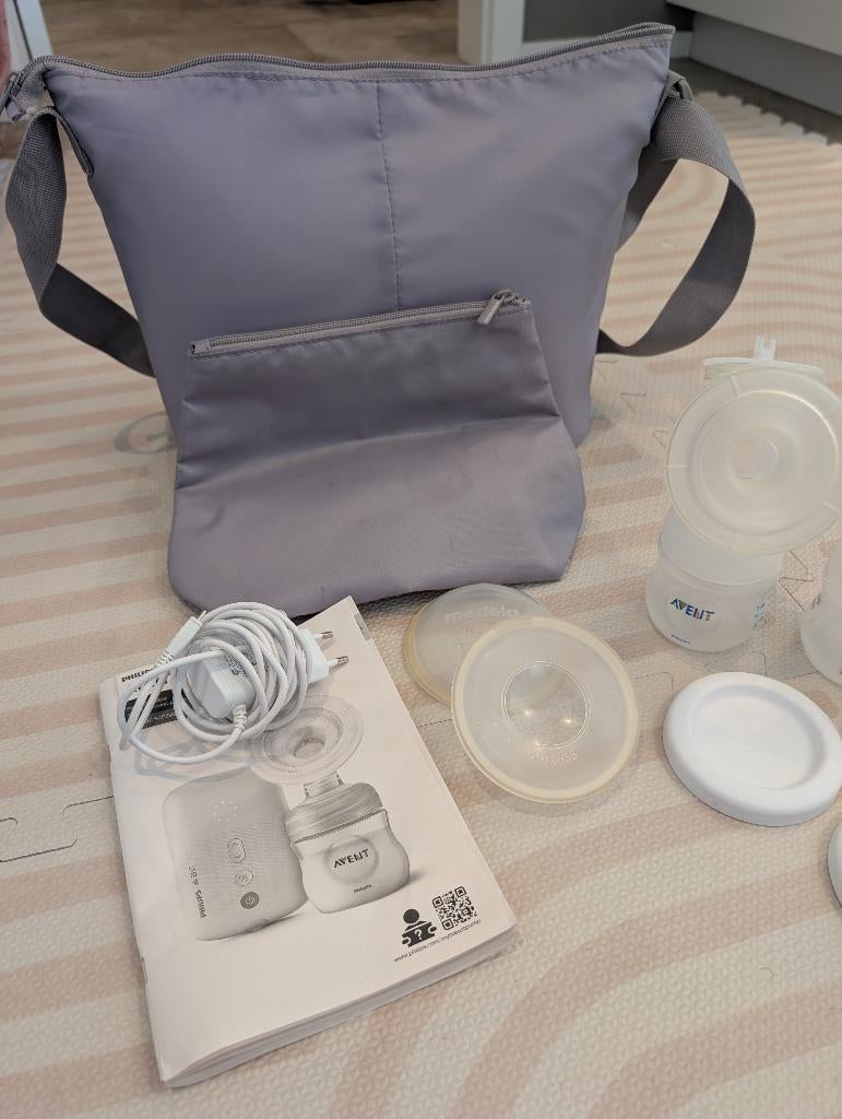 Philips Avent dubbele kolf op batterij, Kinderen en Baby's, Ophalen, Gebruikt, Borstkolf